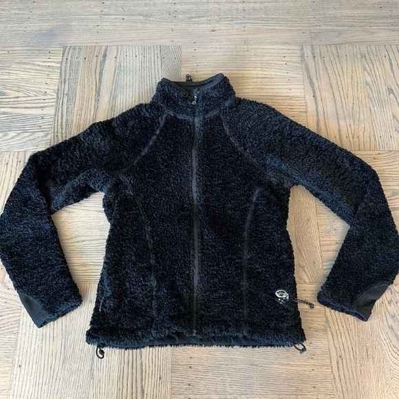 Mountain Hardwear Women’s Fleece Black Jacket - Picture 1 of 5